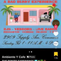 Ambiente Y Cafe Bad Bunny Themed Event