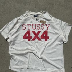 STUSSY 4x4 Mesh Jersey