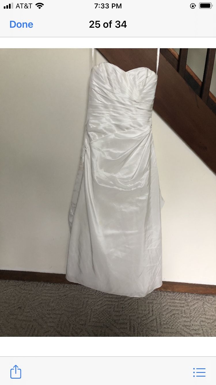 Wedding Dress David’s Bridal