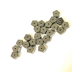 5 For $50 Lot Of Hematite Pentagons