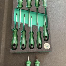 Heyco Torx Screwdriver Set + 2 stubby screwdrivers