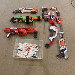 Nerf Gun Lot