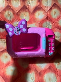 Minnie Mouse talking microwave