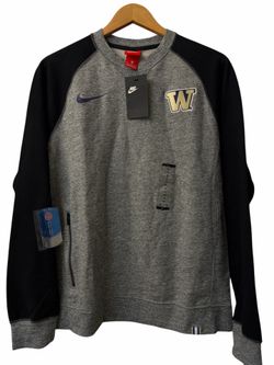 Washington Huskies NCAA Nike Dri-FIT Crewneck- Men’s Medium