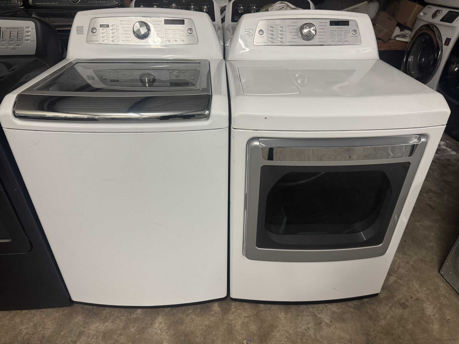 Kenmore Washer And Electric Dryer 