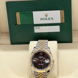 2018 Rolex Preowned 41mm Wimbledon DateJust-II (W/Card)