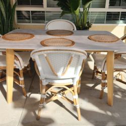 Walker Edison Dining Table **NO CHAIRS**