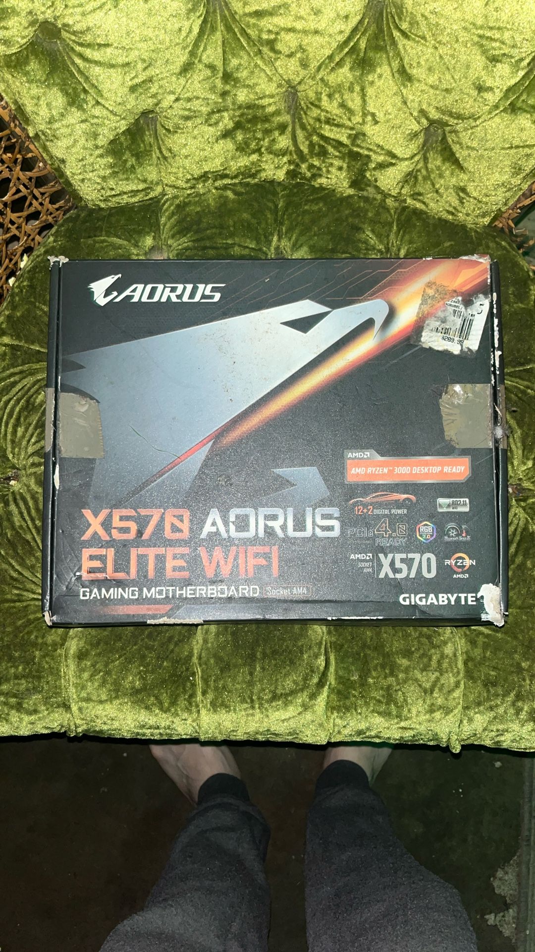 X570 Aorus Elite Gaming Motherboard