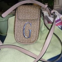 Guess Crossbody Beige Handbag Shoulderbag