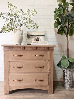 Vintage Wooden Dresser 3 Drawer