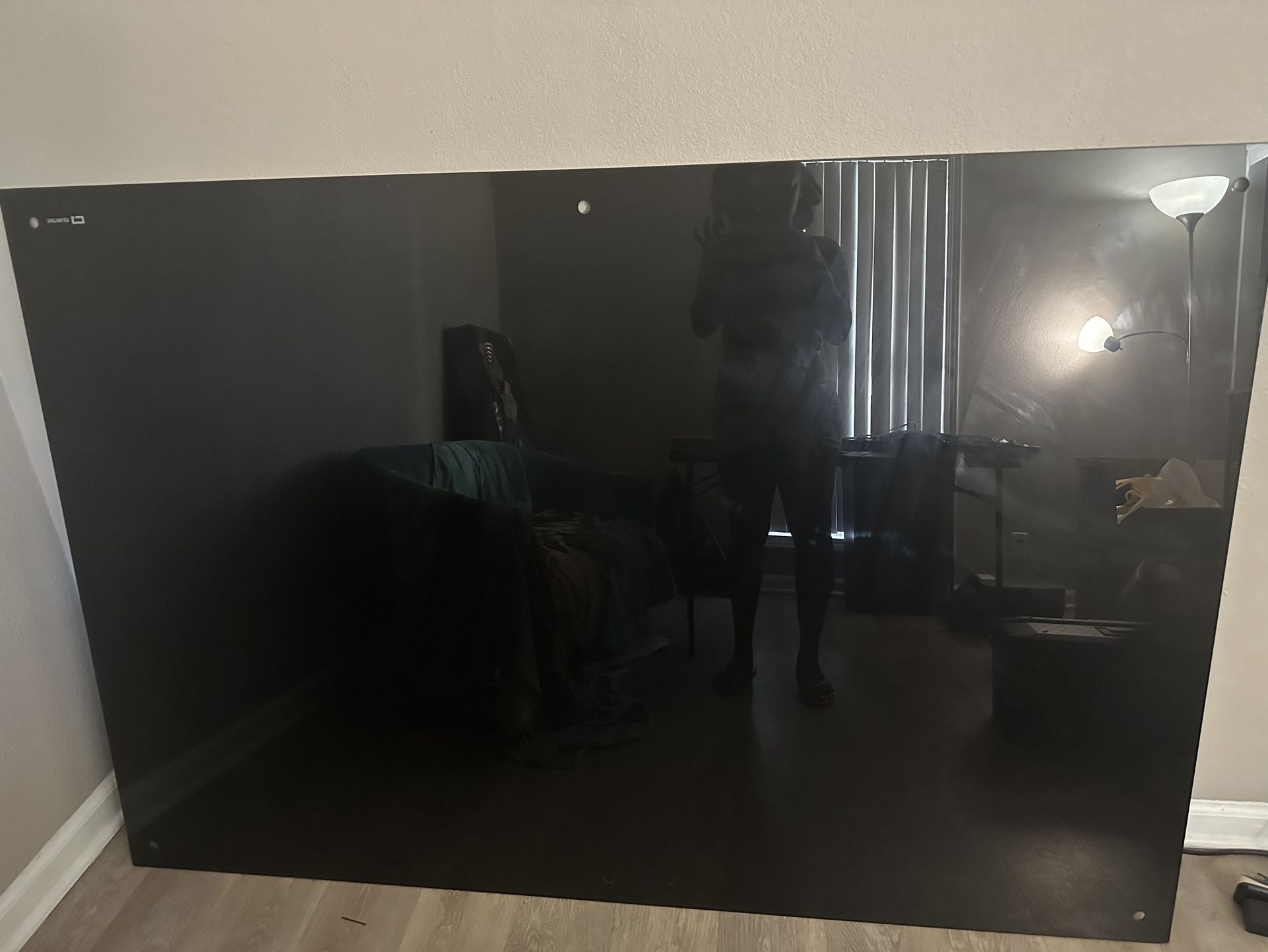Glass Black Board