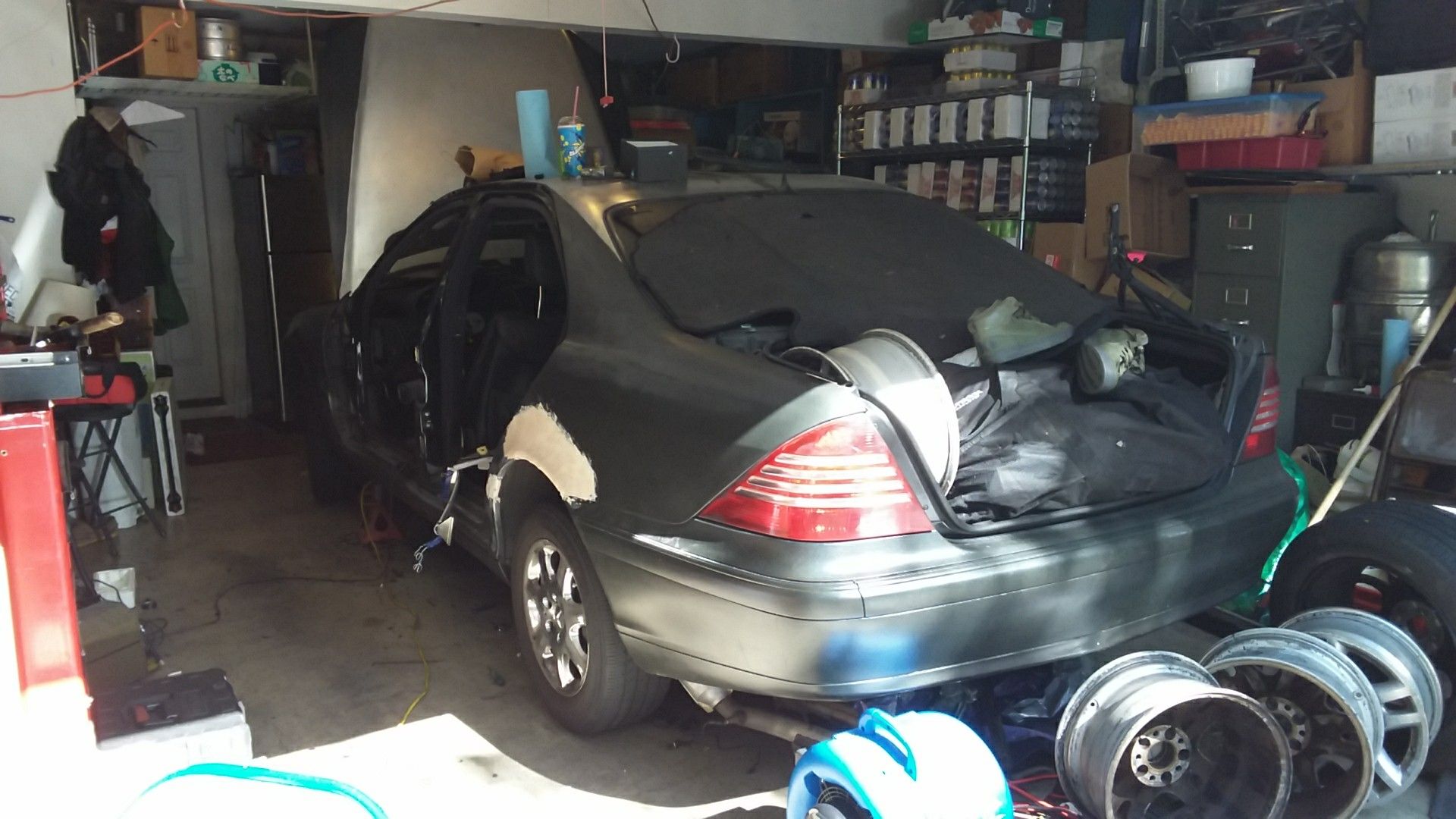 Mercedes Benz s class parting out