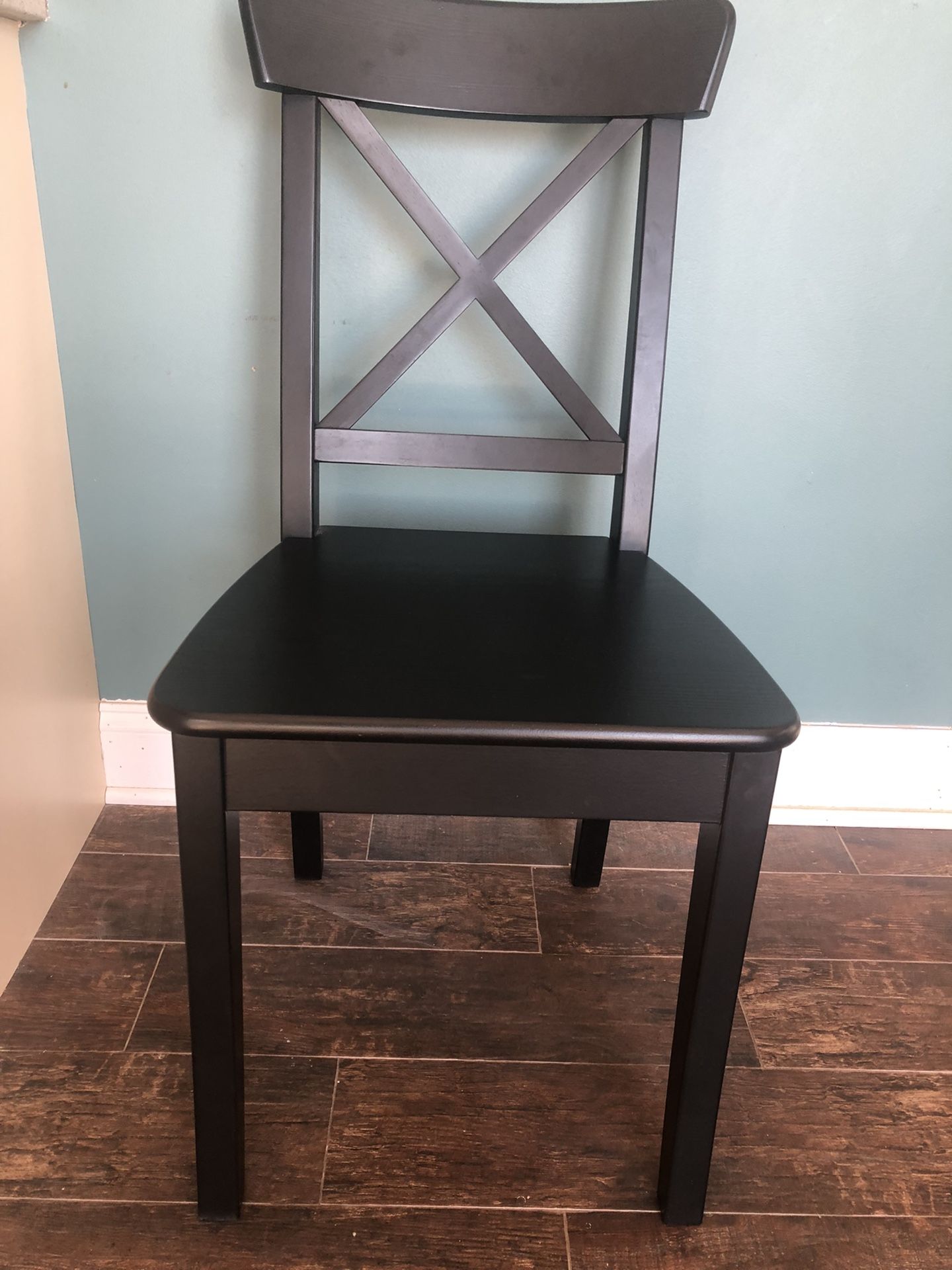 UPDATE: IKEA Ingolf Black/Brown Chairs (6 sold; 2 still available)