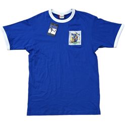Vintage Clique Reg. Trademark Men’s Old School Football Embroidered Blue T-Shirt