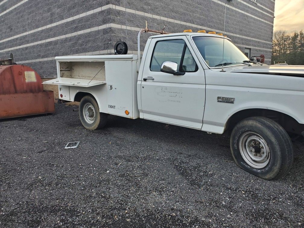 Ford F-350 service truck