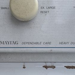 Maytag washing machine