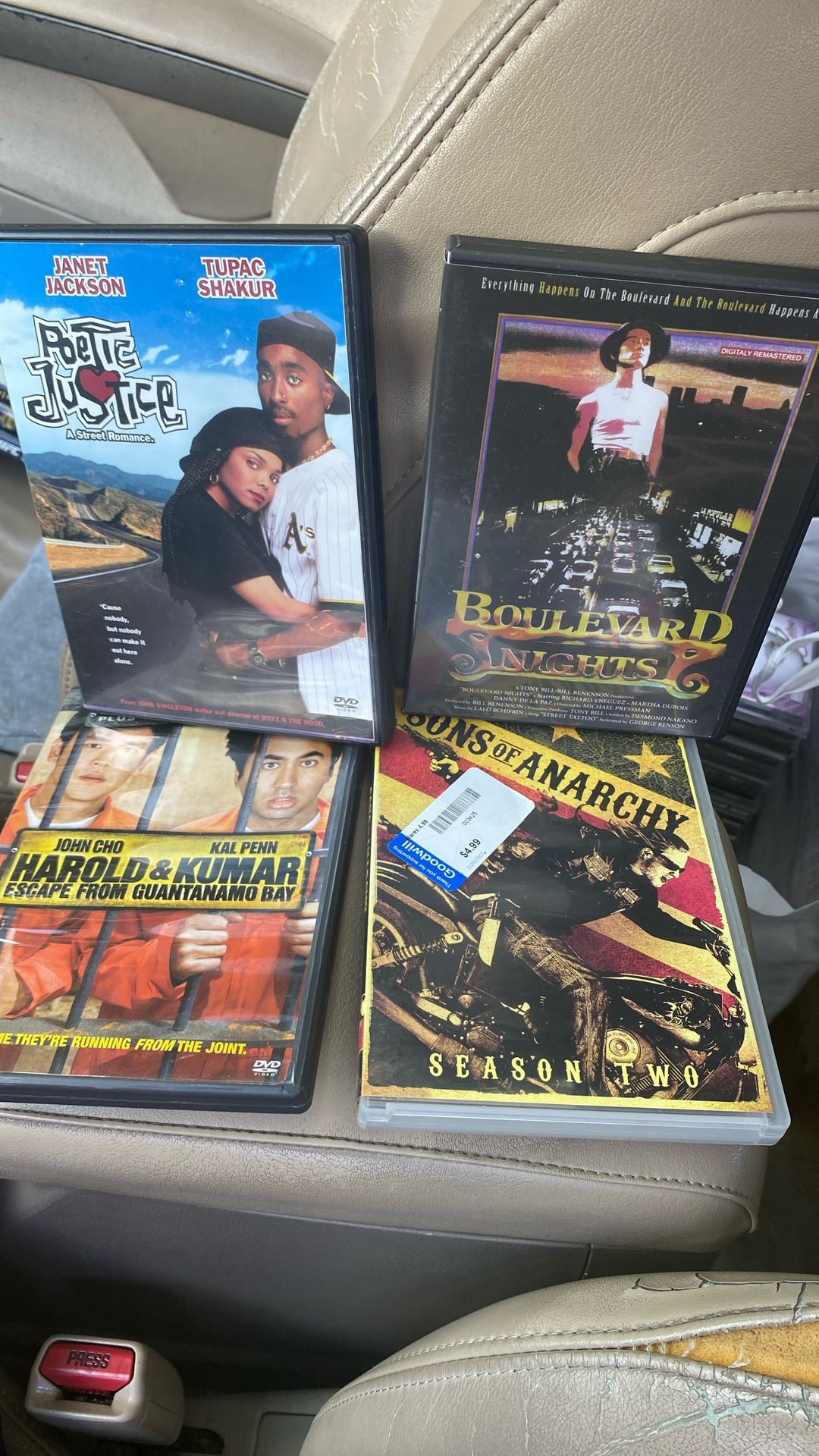 4x5$ 20$ Dvds