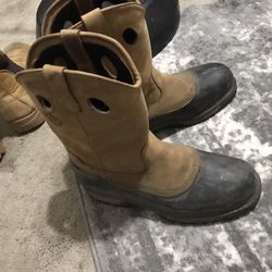 Steal Toe Work Boots 