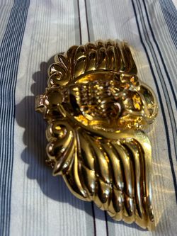 Sterling silver big Al 1995 belt buckle