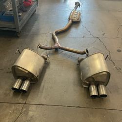 Factory Subaru STI Cat Back Exhaust 2021 