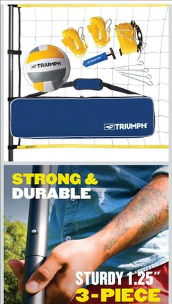 Triumph volleyball set