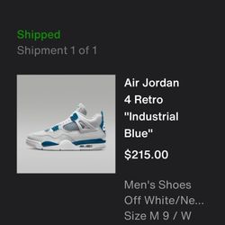 Jordan 4 Military Blue