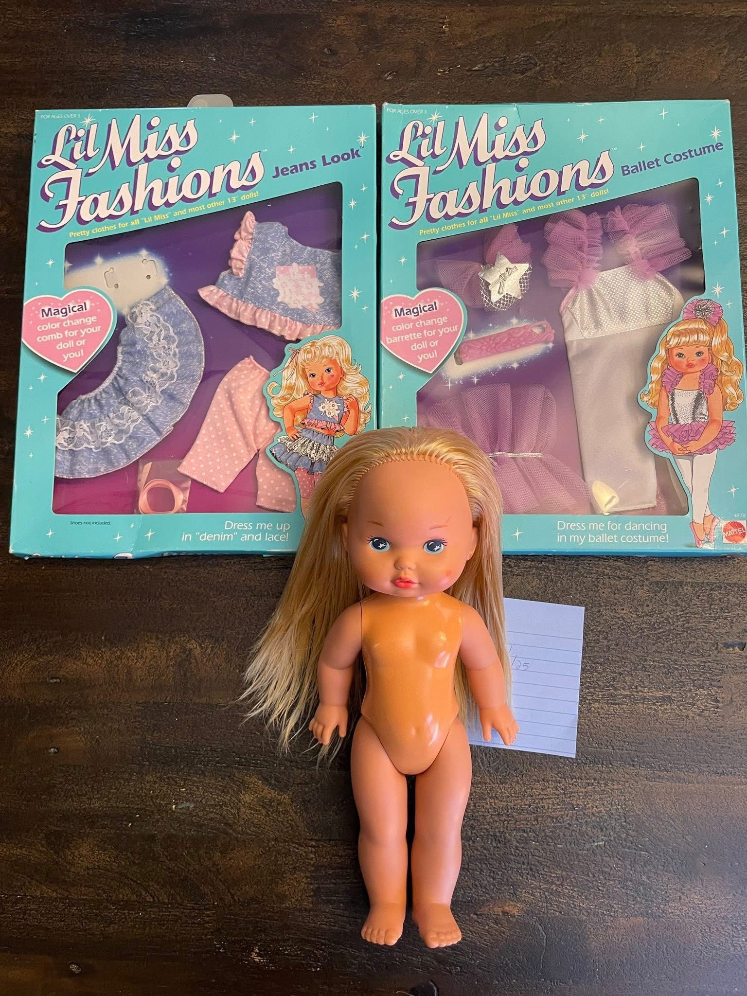 Lil Miss Doll and 2 BNITB outfits