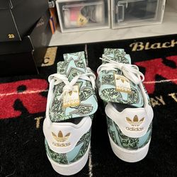 adidas gazelle silver green womens South Park x Adidas Superstar "Kyle"