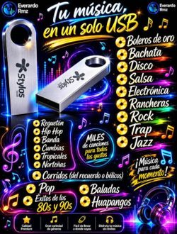 Stylos 16GB USB Flash Drive with Music