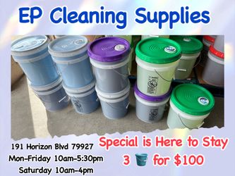 🪣 Detergent, Softeners, Multi Purpose Cleaner 🪣