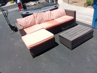 //////BEST OFFER////// 3 Piece Outdoor Sectional Sofa Couch Set-DELIVERY