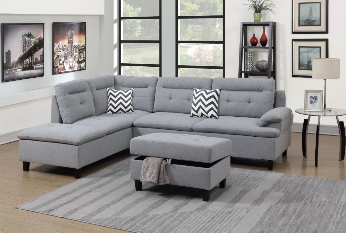 3 Piece Sectional Sofa