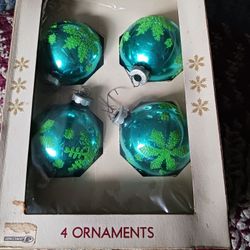 Vintage Christmas Balls 