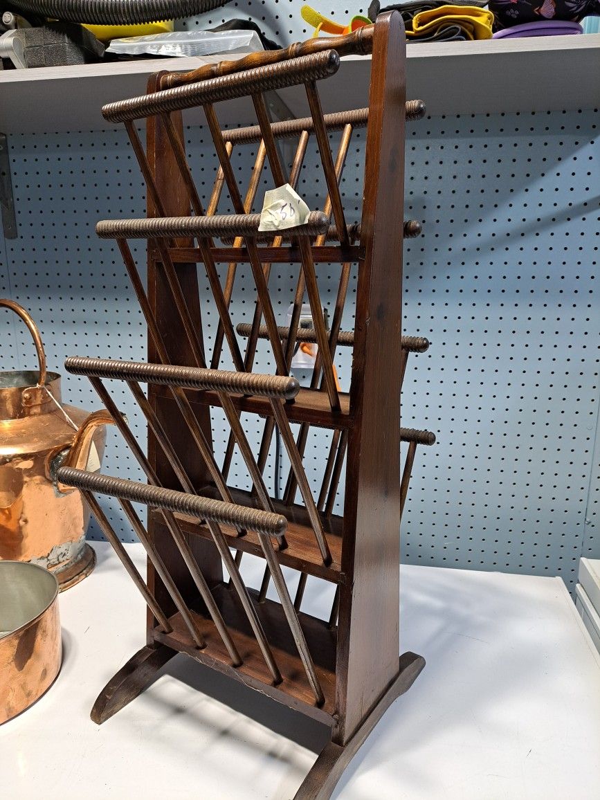 Antique Magazine Holder