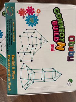 Obuby Connect N Build Construction Fort 2 Sets 120 Pieces
