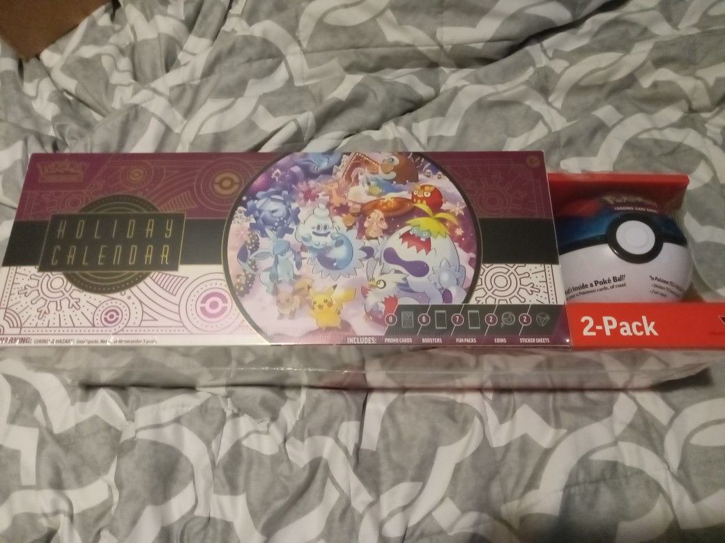 Pokemon Holiday Event Calendar 2025