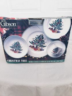 Vintage Christmas Dinnerware - 2 Boxes Available $20 Each