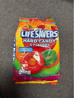 LIFESAVERS HARD CANDY 5 FLAVORS. NET WT 50.00 OZ (3LBS 2.00 OZ) 1.4kg. Pick Up In West Hollywood