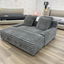 COSTCO OVERSIZED CHAIR WITH STORAGE OTTOMAN