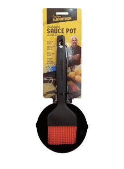 Guy Fieri's Flavortown Kickstand Sauce Pot & Oversized Silicone Baster