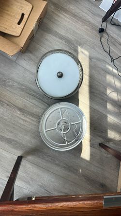 Pair Of Matching LED Ceiling Lights