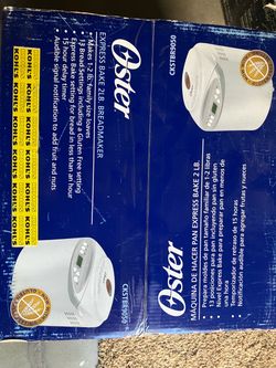 Ofter Brad maker with Express bake 2 pound capacity brand new Never Open