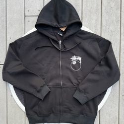 Brand New Stussy 8Ball Zip/Hoodie All Sizes: Small, Medium, Large, XL