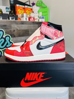How good are these? Jordan 1 across the spiderverse dhgate replica review  unboxing 