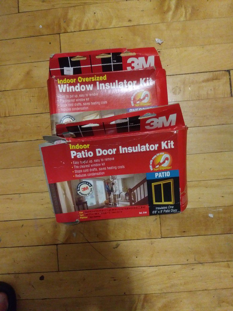3M Oversized Window & Patio Door Insulation Kits