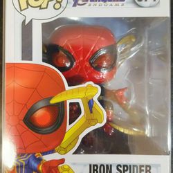 Funko Pop! Marvel: Avengers Endgame - Iron Spider with Nano  Gauntlet : Toys & Games