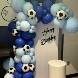 Soccer Balloon Garland 