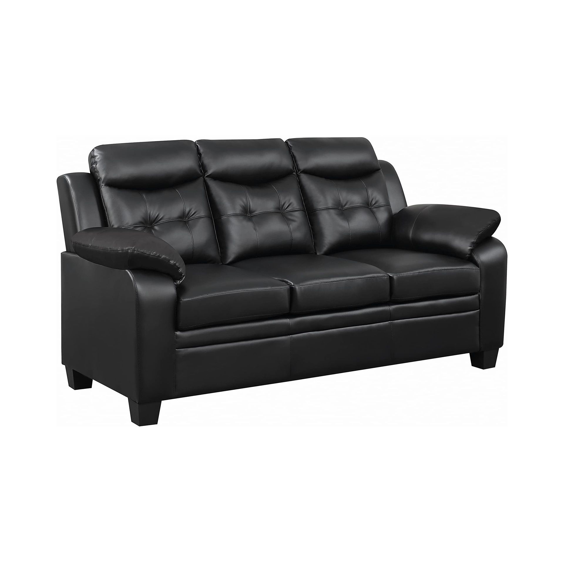 Finley Sofa with Extreme Padding Black 506551. has some minor wear