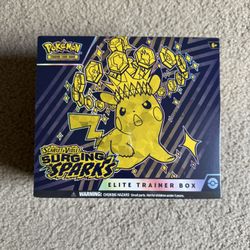 Pokemon Surging Sparks ETB