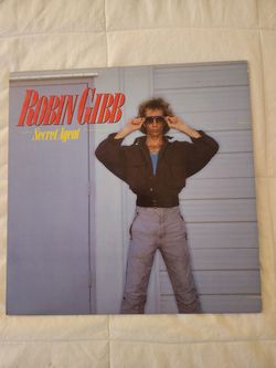 Robin Gibb Secret Agent Vintage Vinyl NEVER PLAYED